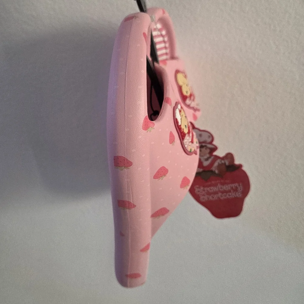 Strawberry Shortcake Girls Comfort Flip Flop Slides Size 3Y